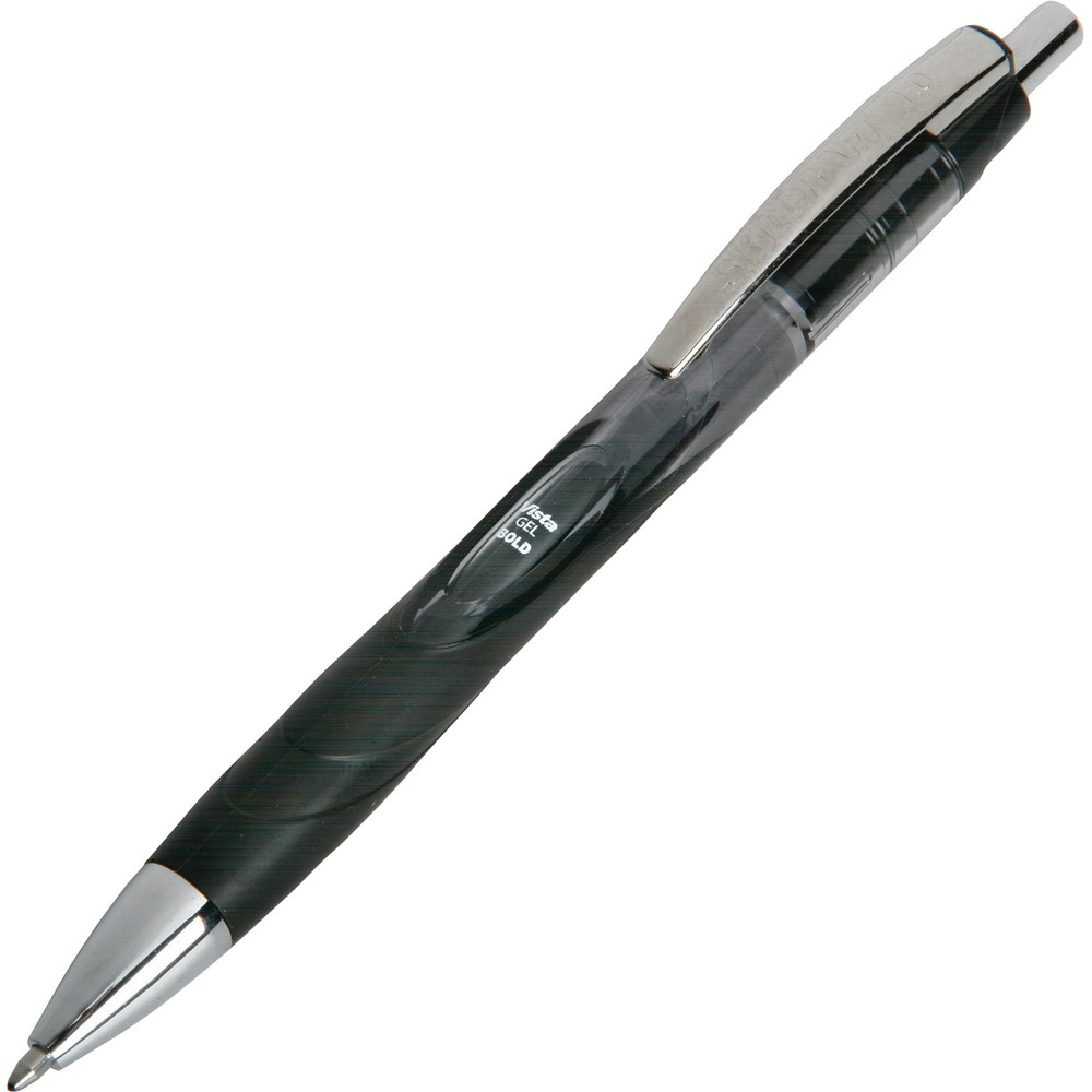 NSN6849424 - Retractable pen features quick-drying formula that will not run or smear to keep your writing looking its best. Acid-free, gel ink prevents fading to hold its brightness over time and maintain legibility. Barrel grip matches the ink color to help you quickly find the color you need. Transparent design allows you to monitor the ink level to prevent unexpected runout.
