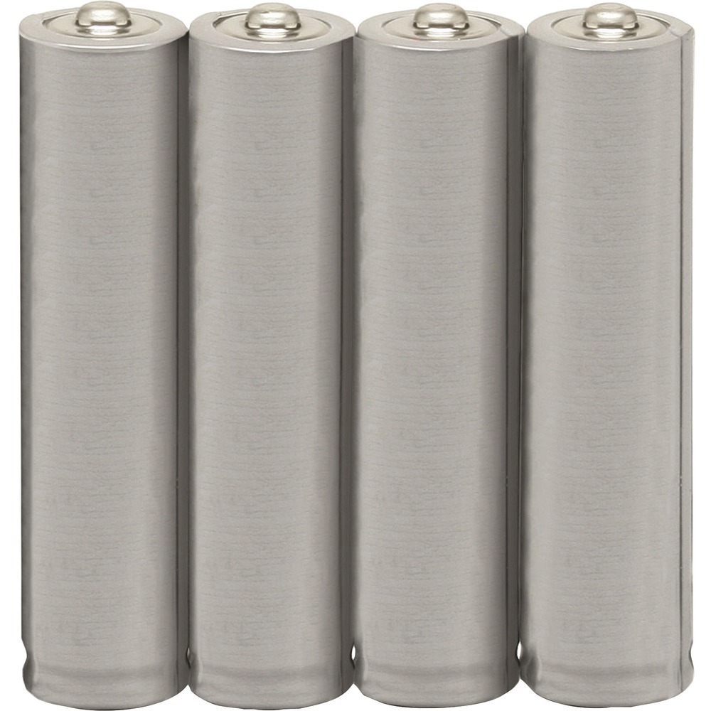 NSN4468308 - High-quality, long-lasting batteries power your most used devices. They are perfect for remotes, clocks, small flashlights and more. These AAA alkaline batteries deliver 1.5 volts and are not rechargeable. Batteries have an ANSI/NEDA number of 24A.