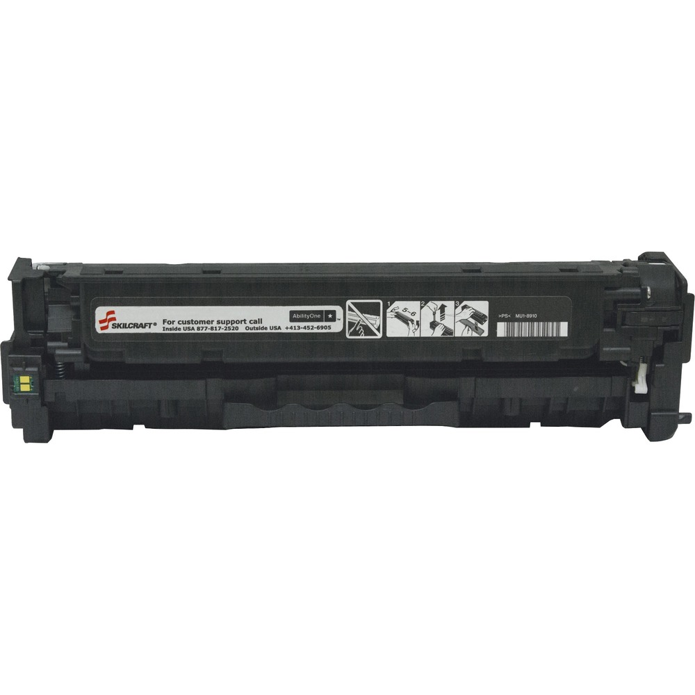 NSN6604951 - Remanufactured toner cartridge is designed for use in HP LaserJet Enterprise 500 Color MFP and Pro 500 Color MFP M570dn. AbilityOne toner provides strategic opportunities to address a variety of customer needs including significant savings, guaranteed performance, compliance with executive orders and free recycling solutions. Plus, every purchase creates jobs for people with disabilities. Cartridge yields approximately 6,000 pages. TAA-compliant cartridge is assembled in the U.S.A., made using 35 percent post-consumer content and meets ISO 14001 recycling standards.
