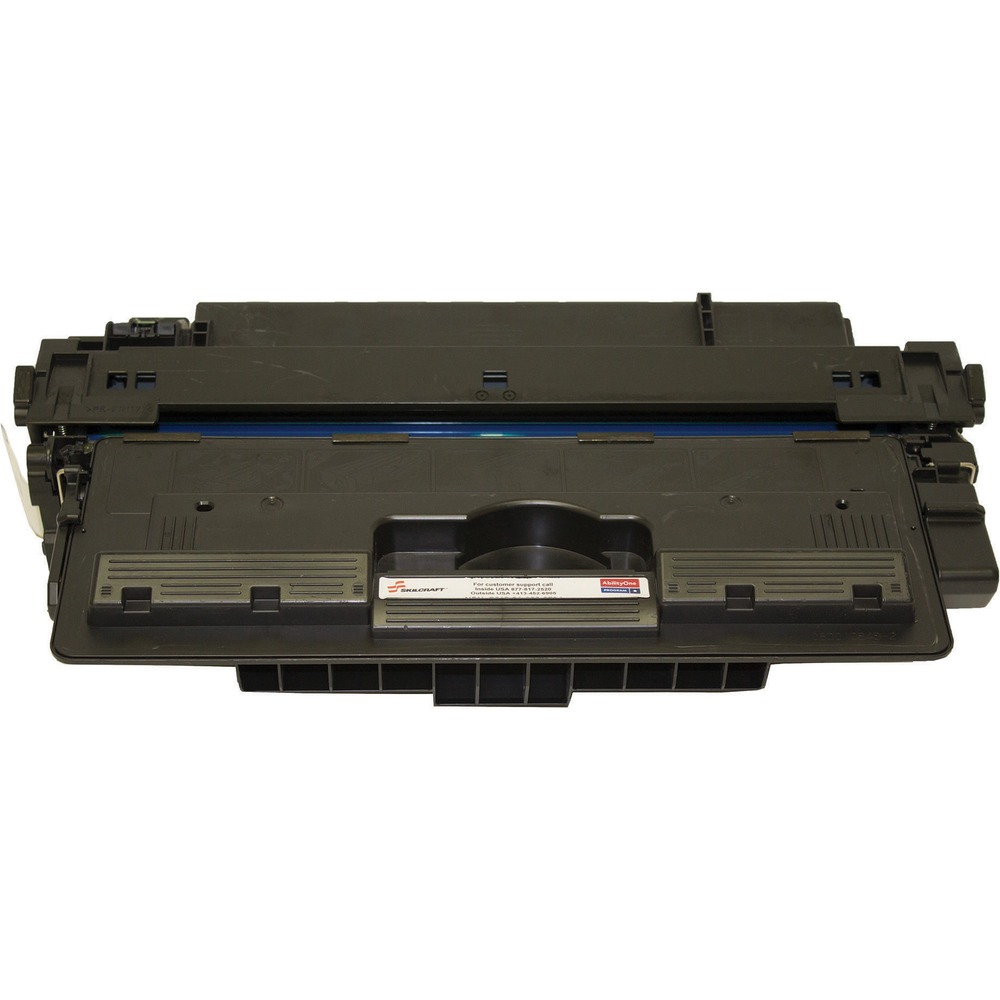 NSN6732690 - Remanufactured toner cartridge is designed for use in HP LaserJet CP3525 and CM3530. AbilityOne toner provides strategic opportunities to address a variety of customer needs including significant savings, guaranteed performance, compliance with executive orders and free recycling solutions. Plus, every purchase creates jobs for people with disabilities. TAA-compliant cartridge is assembled in the U.S.A., made using 35 percent post-consumer content and meets ISO 14001 recycling standards. It yields approximately 5,000 pages.