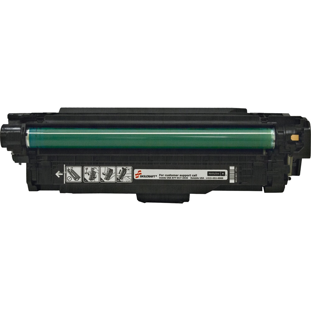 NSN6604953 - Remanufactured toner cartridge is designed for use in HP LaserJet Pro 300 Color MFP, Pro 400 Color MFP M475dn and M475dw. AbilityOne toner provides strategic opportunities to address a variety of customer needs including significant savings, guaranteed performance, compliance with executive orders and free recycling solutions. Plus, every purchase creates jobs for people with disabilities. Cartridge yields approximately 2,200 pages. TAA-compliant cartridge is assembled in the U.S.A., made using 35 percent post-consumer content and meets ISO 14001 recycling standards.