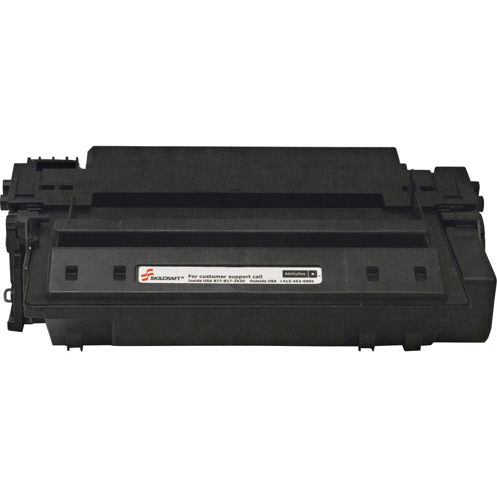 NSN6603727 - Remanufactured toner cartridge is designed for use in HP LaserJet 2410, 2420 and 2430. AbilityOne toner provides strategic opportunities to address a variety of customer needs, including significant savings, guaranteed performance, compliance with executive orders and free recycling solutions. Plus, every purchase creates jobs for people with disabilities. TAA-compliant cartridge is assembled in the U.S.A., made using 35 percent post-consumer content and meets ISO 14001 recycling standards.