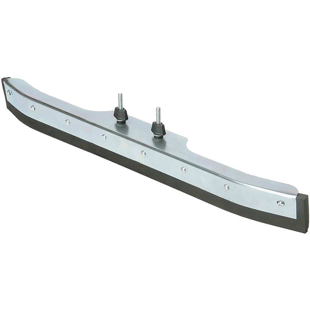 NSN6827631 - Use heavy-duty, curved floor squeegee for dependable wiping. It works on even on rough surfaces. EasyFlip blade doubles the life span of your squeegee by allowing you to use both sides of the blade. Replace the blade when necessary so you can continue using the durable, 24" FlexSweep Squeegee. Handle is not included. Replacing the blade and attaching handle requires no tools.