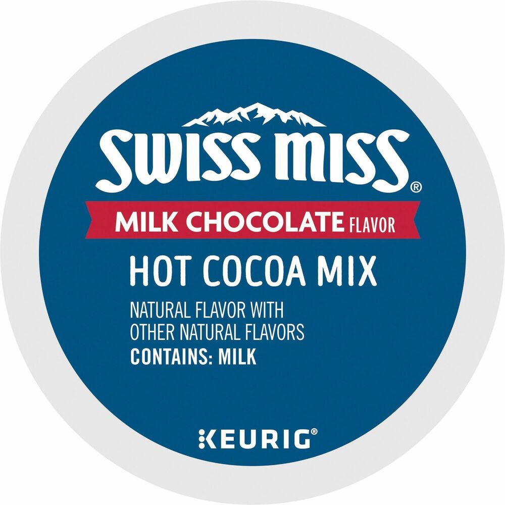 GMT8292 - Reward yourself with the rich, chocolaty taste, creamy texture and mouthwatering aroma of Swiss Miss Hot Cocoa Mix. It is made with care: milk is dried and blended with premium, imported cocoa. Perfect for home, offices, schools and restaurants, it is a simple and delicious treat to share. Hot cocoa comes in airtight, recyclable K-Cups for single-cup brewing systems. K-Cups are easy to use. Simply shake and insert into your Keurig coffee brewer for a delicious cup.