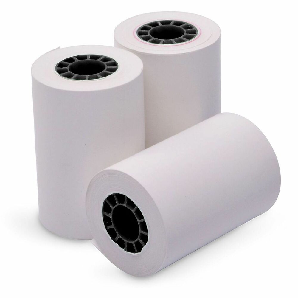 ICX90782491 - Paper for thermal printer system calculators. For black print. BPA and BPS free.