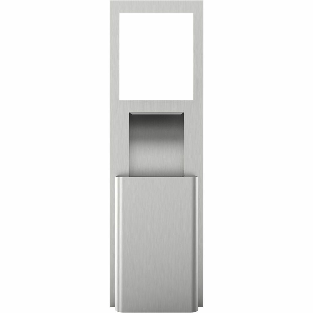 KCC35370 - When combined with Kimberly-Clark Professional ICON Stainless Steel Paper Towel Dispenser Housings or Scott Pro Stainless Steel Recessed Hard Roll Towel Dispensers (none included), this Stainless Steel Wall Unit with Trash Receptable provides a complete solution for your washroom. With touchless technology of the dispenser and bacteria-reducing benefits of drying with paper towels, this unit supports and promotes better hand and surface hygiene. 9.22 gallon, molded trash container is hidden behind a reversible, stainless steel door. ICON and Scott Pro Dispenser Systems are designed with innovative, internal dispensing modules, providing the flexibility to build a customized dispenser that meets your requirements. When replacement module and housing unit are installed properly, the dispenser meets ADA Standards for Accessible Design, 28 CFR Part 36 (2010). Local rules may vary.