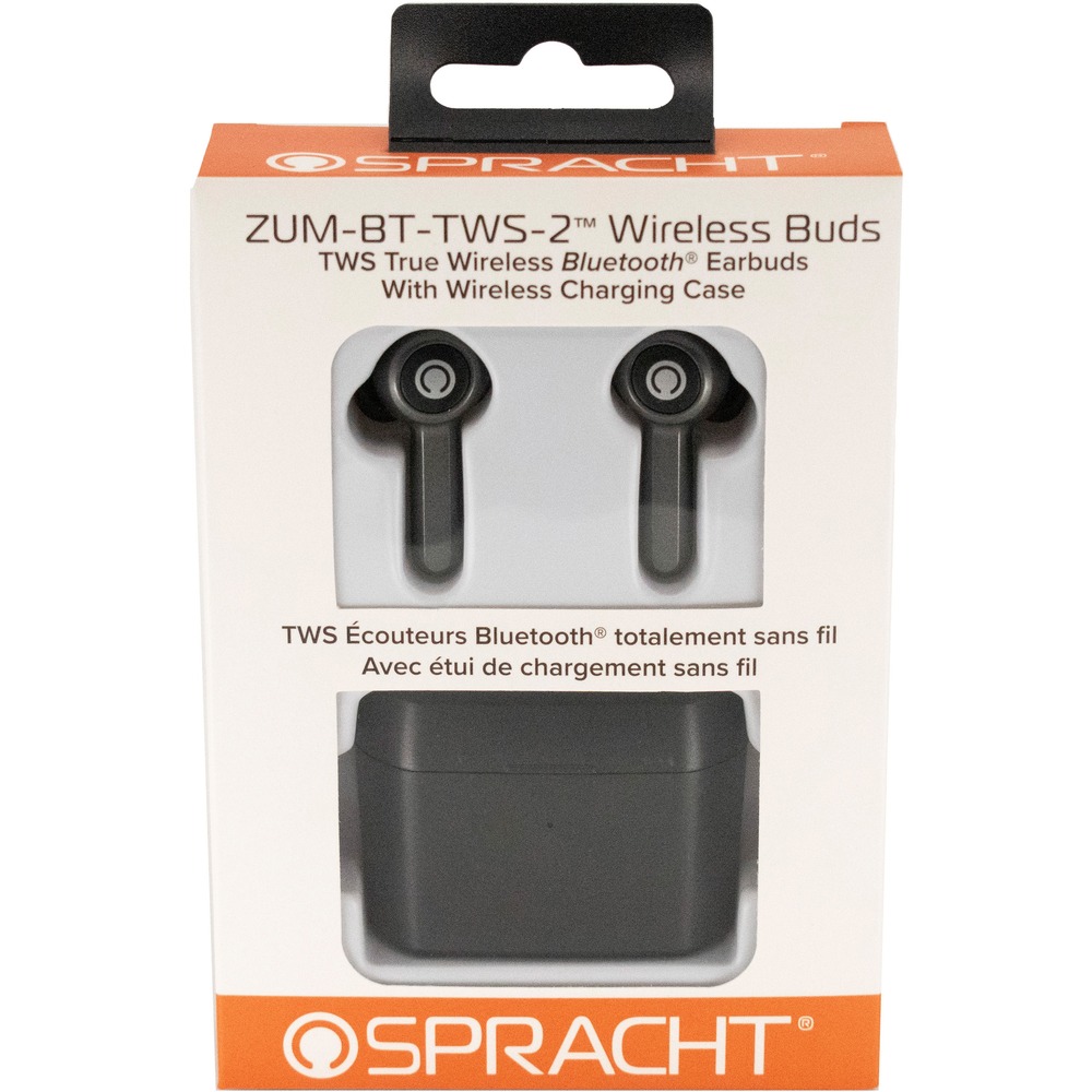 SPTZUMBTTWS2 - Listen to your favorite tunes on-the-go with these True Wireless Bluetooth 5 Earbuds. Noise-canceling technology reduces background noise for a richer audio experience. The case charges wirelessly. Pair totally wireless, stereo earbud headphones with your Bluetooth-enabled smartphone or tablet and answer lets you use them while exercising too. They are also waterproof (IPX7) so you can wear them swimming for up to 30 minutes in up to 3' of water. More from the Manufacturer