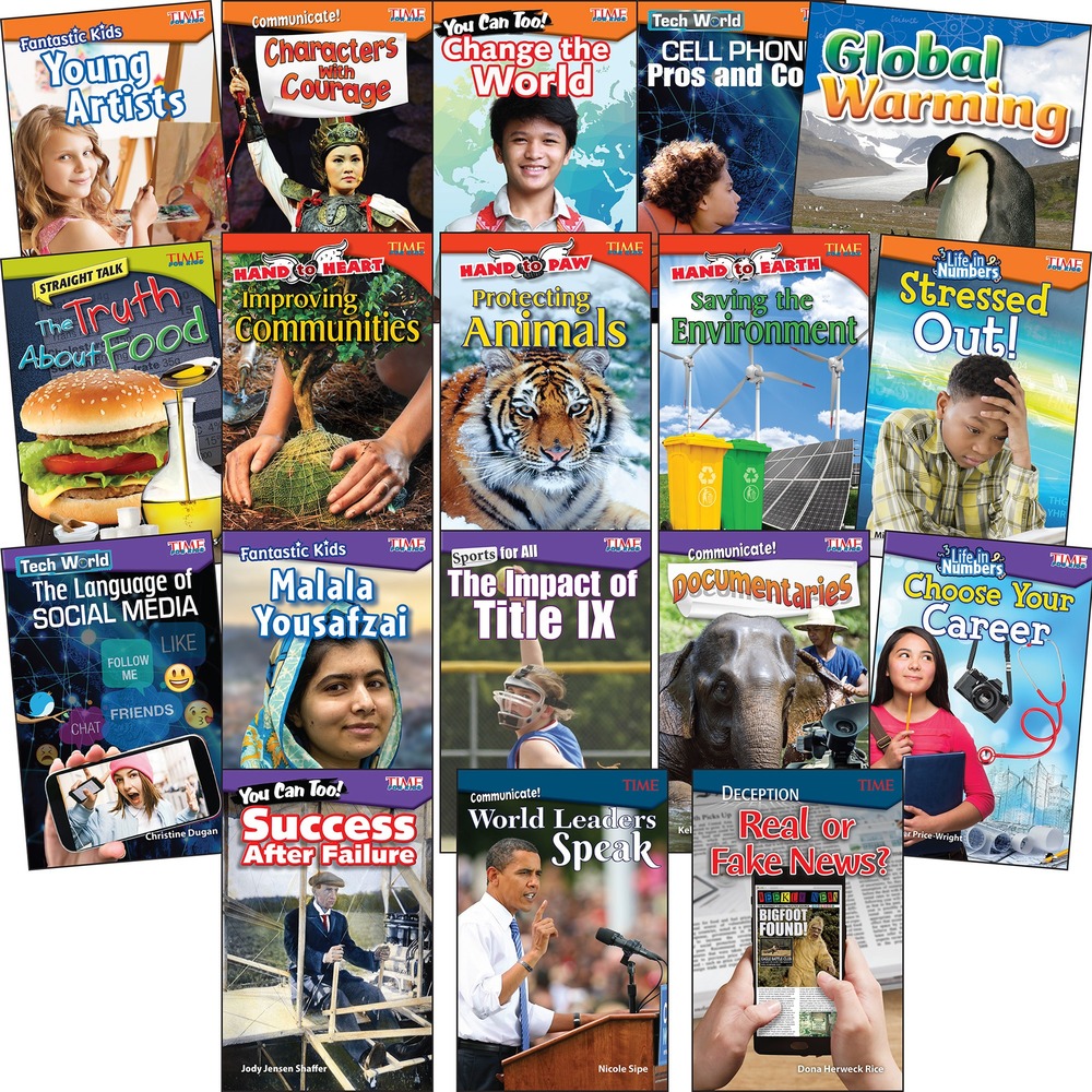 SHL121686 - These leveled books have been hand-selected to introduce fourth-grade and fifth-grade students to essential topics that teach them self-awareness, self-regulation, self-management, social awareness, relationship skills and responsible decision-making. Handy book bin offers a convenient way to display each book. Book set covers the CASEL 5-core competencies.