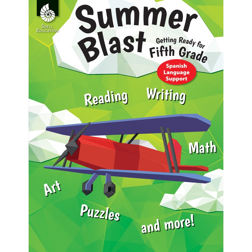 SHL86130 - Eliminate summer learning loss with this bilingual resource for parents and students. This standards-based tool provides nine weeks of engaging, relevant lessons that support content learning in social studies, writing, reading, science, math and art. With critical-thinking puzzles and a theme-based art activity for each unit, students will develop important skills. Make summer learning fun and engaging for students by incorporating everyday family activities that are easy for parents to plan and implement. This full-color resource also addresses shifts in Common Core and other state standards. Parental-support tools help parents prepare their children for academic success. This resource includes materials for parents in Spanish, parent and student instructions in both Spanish and English, and student activities in English.
