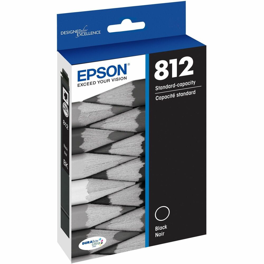 EPST812120S - Formulated with fast-drying pigment ink designed for high-speed print jobs, DURABrite Ultra standard-capacity ink cartridges deliver sharp text, bright colors and print-shop-quality results. Epson printing systems are designed to be used exclusively with Epson Genuine Cartridges. Use of non-genuine ink could cause damage not covered under the printer's limited warranty. This standard-capacity ink cartridge is compatible with Epson WorkForce EC-C7000 Color Multifunction Printer; and WorkForce Pro WF-7310, WF-7820, WF-7840 Wireless Wide-format All-in-One Printers.