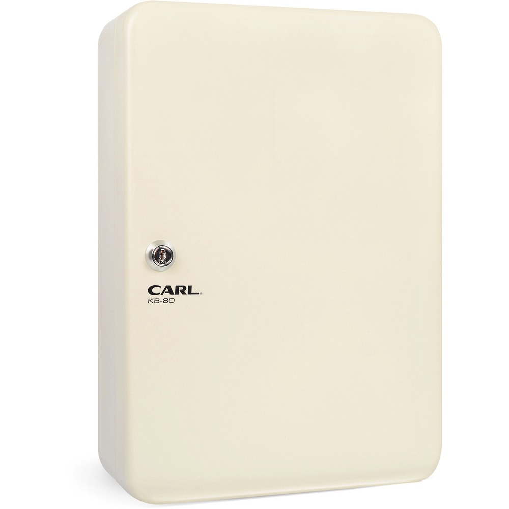 CUI80080 - Key cabinet features a solid steel construction that's built to last to keep your keys safe and secure. 80 included key tags allow you to label keys to prevent confusion. Wall-mount anchors allow you to easily set up this cabinet in an optimal location. Lockable design keeps everything safely contained to prevent unauthorized access. Key cabinet is designed to hold up to 80 sets of keys.