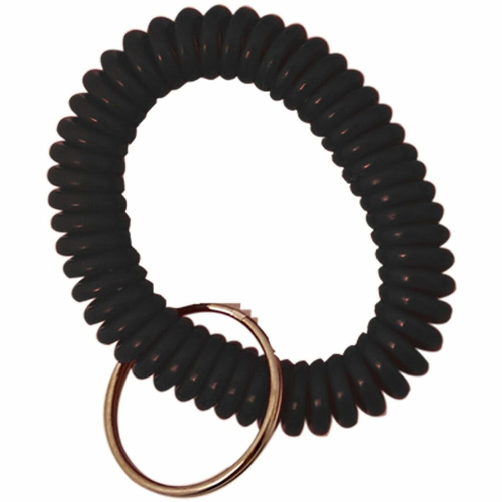 SPR02882 - Key holder features a coiled design to provide a hands-free way to keep your keys and badges nearby. Sturdy, split-ring key holder is durable enough to hold one or more items. One-size-fits-all holder offers a comfortable fit for most users.