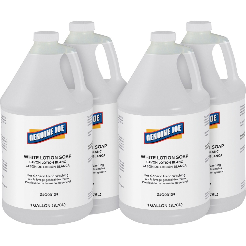 GJO03109CT - Depend on this lotion soap for an effective handwashing experience. The pleasantly scented liquid detergent removes tough grease, grime, dirt, ink, oil and carbon from hands and skin. Lotion soap also leaves skin soft and smooth.