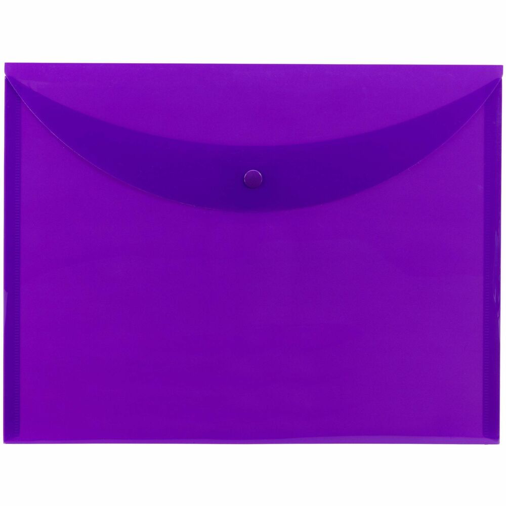 SMD89684 - Use this thin, compact envelope to organize documents for small projects and confidential materials. Fun, bright color makes it easy to organize by color to help you quickly locate specific files and documents. Durable construction is resistant to tearing and water for long-lasting protection for your contained items. Snap closure secures tightly to keep your documents safely contained.