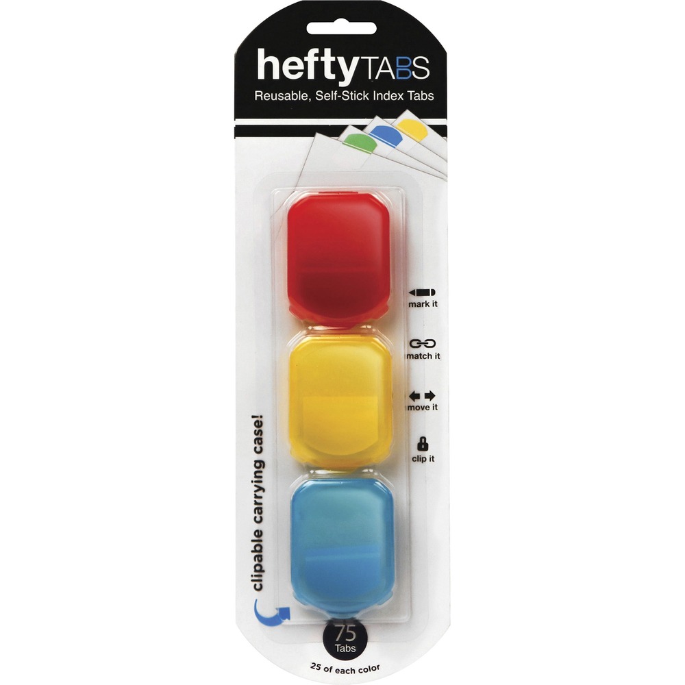 LEE13114 - Index tabs feature a repositionable design that's removable and reusable for quick adjustments again and again. Convenient clip-on dispenser keeps your tabs organized and within quick reach. Thick construction will not bend or tear for lasting use. Write-on surface and assorted colors offer a simple way to label your items and ensure efficient organization.
