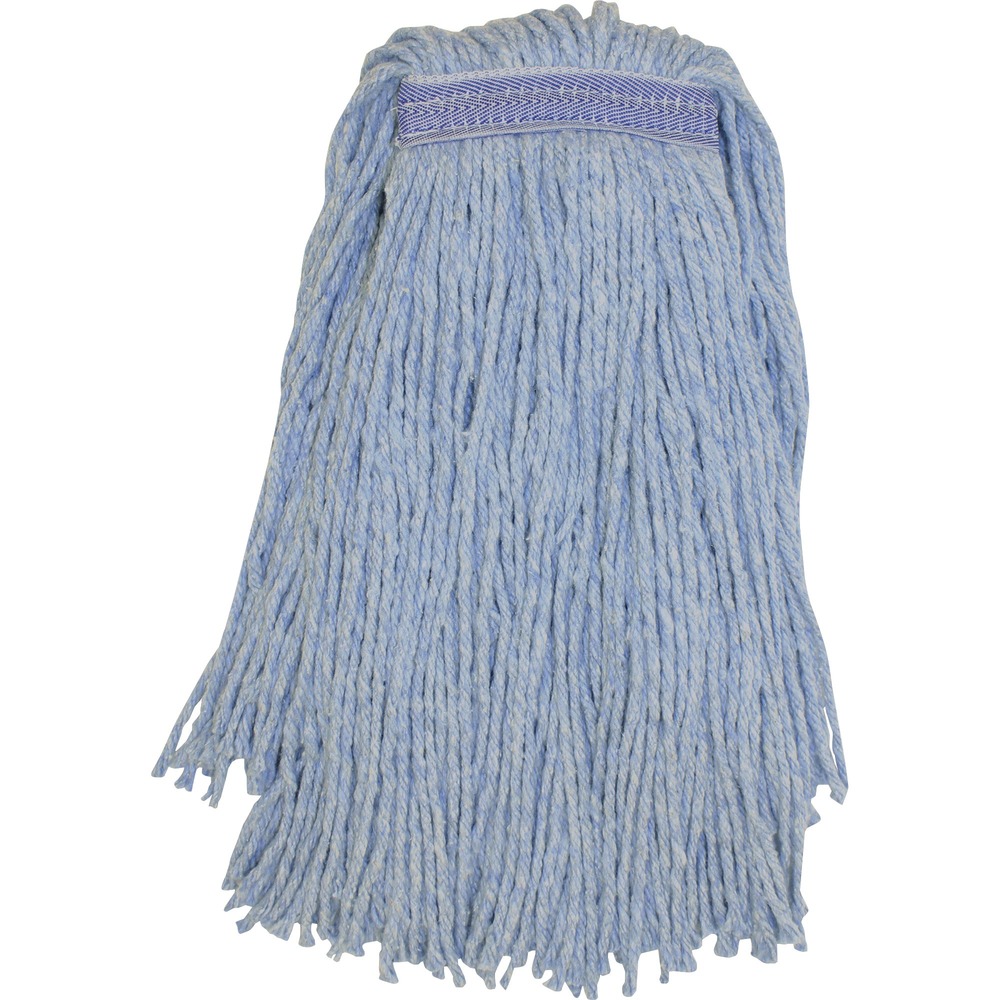 GJON24B1B - This No. 24 mophead for wet mopping is made with blended yarn so it doesn't require a break-in period. Avoid cross-contamination by color-coding your mops. Colored yarn hides dirt stains, allowing mop to stay in service longer. Durable mop features a narrow headband and cut ends.
