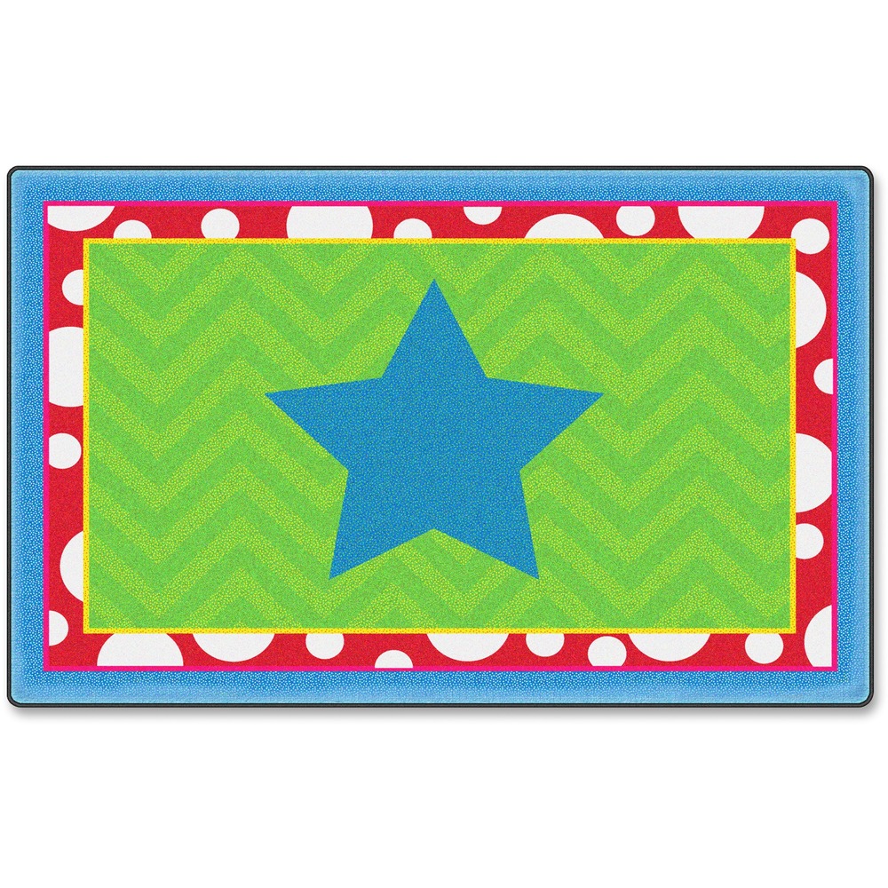 FCICE33108W - Classroom mat fits nicely in a small space or helps you designate part of a larger space. Antimicrobial treatment helps you maintain a germ-free environment by guarding against odor, mildew and mold. High-quality print is manufactured at 625 dpi for crisp, detailed images with excellent definition and clarity. Scotchgard Protector resists heavy soils so you can more effectively clean the rug after spills and accidents. Mat coordinates with Flagship Silly Seating Classroom rugs (not included).