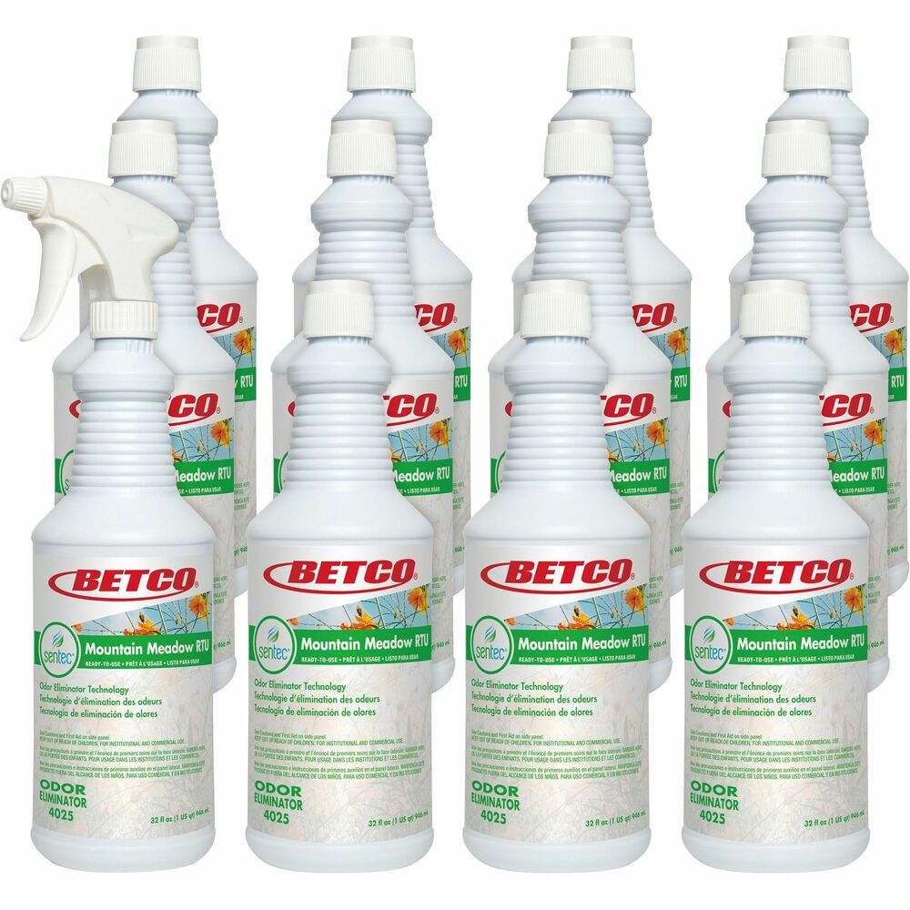 BET40257000CT - Ready-to-use malodor eliminator doesn't just cover up odors. It completely eliminates them, trapping and removing odors from the air and significantly reducing the malodor present in the room. The scent technology behind this high-end solution to odor management elevates the fragrance in your facility, permanently eliminating malodors. This proprietary, dual malodor counteractant is effective on all odor sources. Fragrance is Mountain Meadow. Ready-To-Use Malodor Eliminator Mountain Meadow meets and exceeds state of California VOC content requirements.
