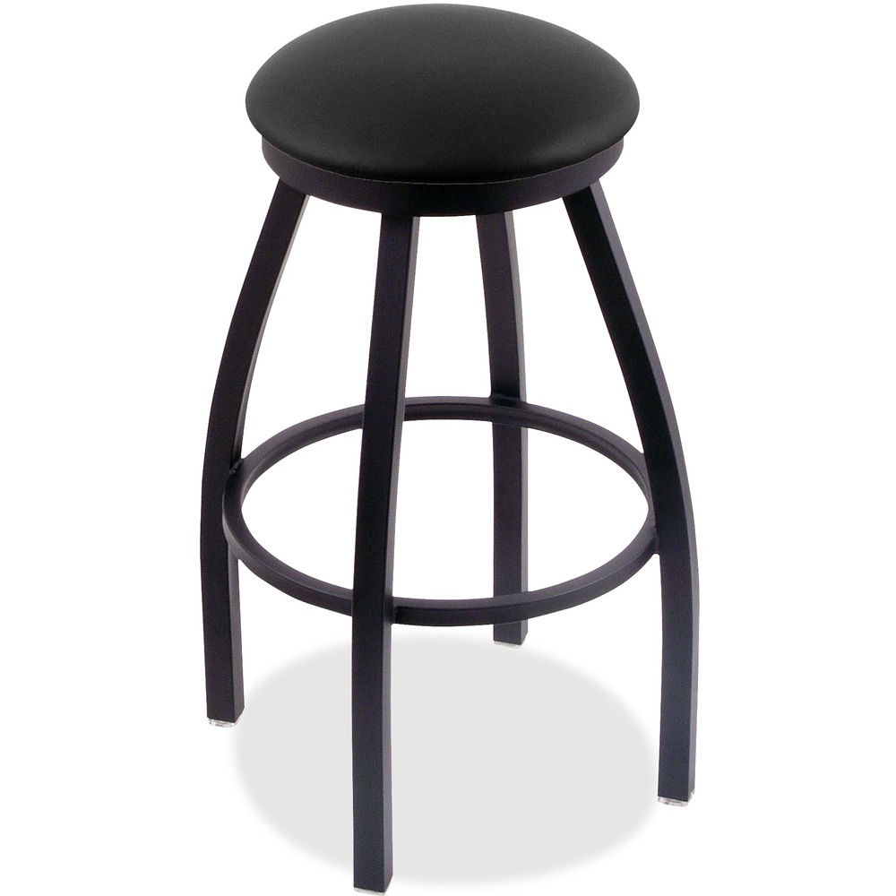 HBC80230BWBLK - Misha Stool is made from commercial-quality steel that's strong and durable, and is powder-coated to ensure a long-lasting, rich finish. Underneath the cushion seat is 2-1/2" of highly dense foam to provide maximum support. Footring reduces leg fatigue for a comfortable sitting experience. Framework is sturdy and uses only solid mig welds, ensuring the integrity of the structure. Stool supports up to 500 lb.