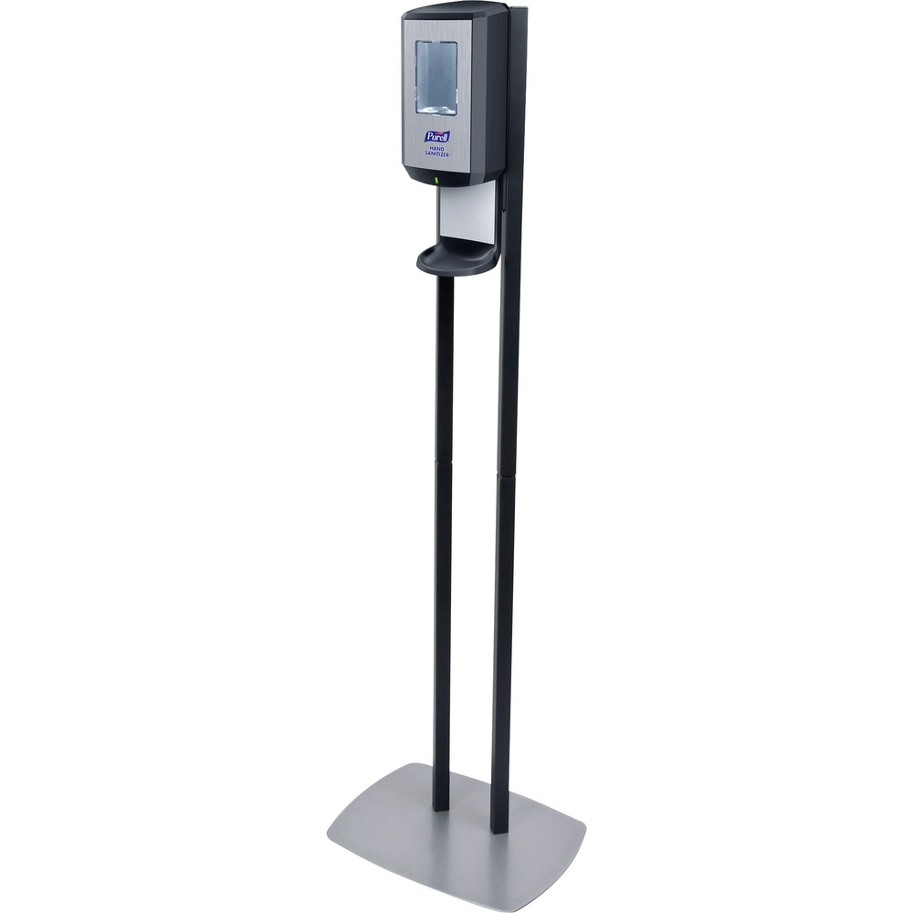 GOJ7416DS - Put PURELL instant hand sanitizer anywhere it's needed. This freestanding unit is a sturdy, movable stand for use in high-traffic locations. It is ideal for lobbies, cafeterias, halls, reception areas, restaurants and other high-traffic areas. Highly visible signage sends the message that you care about reducing the spread of germs. Lightweight stand is easily moved when cleaning your facility. Low-profile baseplate is designed to maximize stability. Silver baseplate hides dirt to maintain a neat appearance. Built-in shield that goes beneath the dispenser keeps surrounding areas clean. Station includes a PURELL CS6 Hand Sanitizer Dispenser with a 1200 ml. capacity. Hand sanitizer dispenser offers hands-free operation for more sanitary use and uses PURELL CS6 1200 ml. Hand Sanitizer refills. The Lock or Not technology can convert the sanitizer dispenser to a locking system. Fully ADA-compliant dispenser is made of durable ABS plastic.