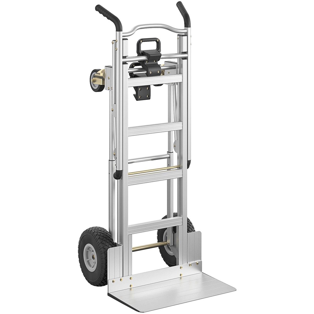 CSC12312ABL1E - Let the 3-in-1 Assist Series Hand Truck do all your heavy lifting. The ergonomic design makes it easy to move items while helping to reduce injury, fatigue and muscle strain. 3-in-1 design easily converts into a two-wheel upright, four-wheel cart, or an assisted four-wheel hand truck with just one hand without using any tools or pins. Sturdy construction supports up to 1,000 lb. Versatile hand truck is made with lightweight, commercial-grade aluminum for easy maneuverability.