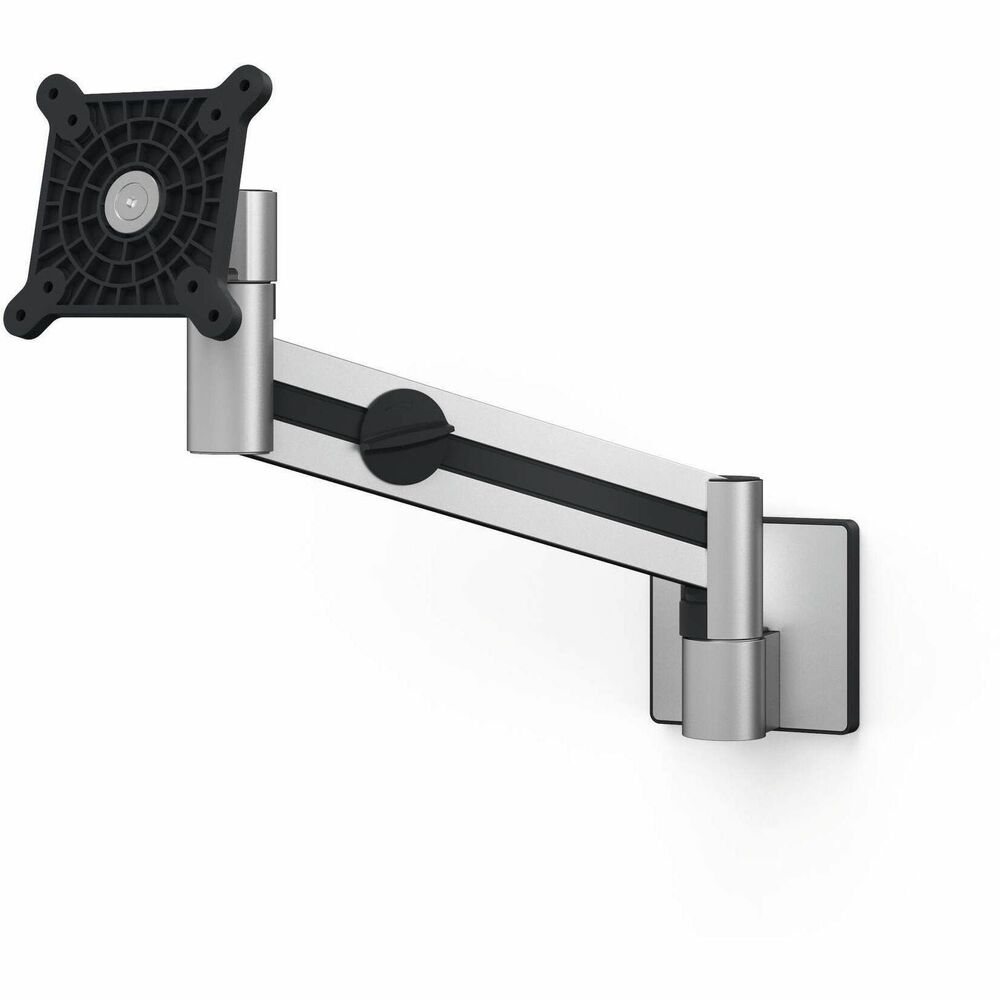DBL509023 - Wall-Mount Monitor Arm features an adjustable arm to bring your screen to the right height. The movable arm offers a flexible solution for individual requirements while the modern design enhances any environment. Adjustable arm allows you to control the height, tilt and orientation of your monitor. Maintenance-free gas spring allows smooth, easy movement of the monitor. Rotary knob eliminates the need for a separate tool for quick adjustments. Safety system protects fingers from jamming between the moving components. Three individually attachable, cable clips ensure orderly cable management. High-quality construction is made of durable components for a long product life. 360-degree, rotatable monitor allows you to work in portrait or landscape. Easy-to-install design includes screws and dowels for strong, secure wall-mounting. Monitor mount fits monitors from 21" to 27" and 6.5 to 17.5 lb. It's also suitable for curved monitors up to 38". More from the Manufacturer