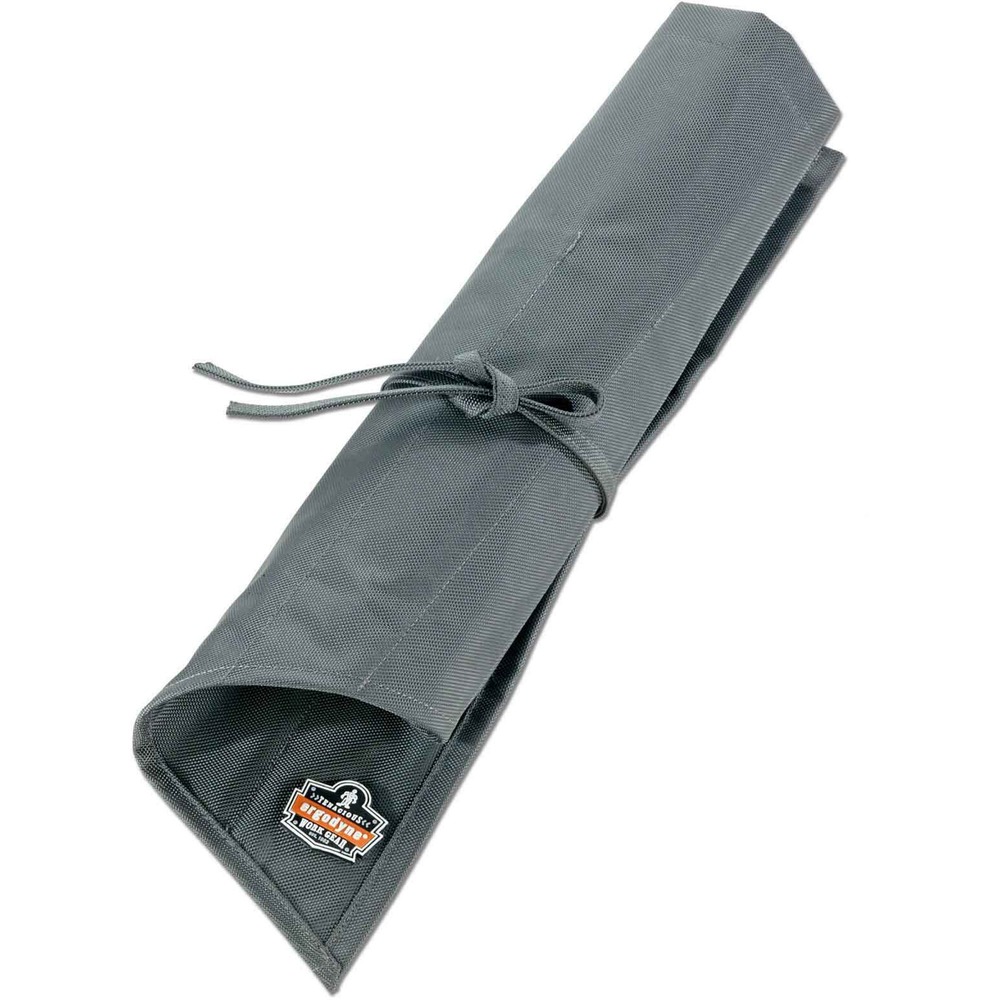 EGO13772 - Arsenal 5872 Wrench Roll-Up Pouch stores wrenches in nicely organized slots and rolls up for handy stowing. The 14 graduated tool slots fit most standard wrenches (5/16" to 1-1/4") and most metric wrenches (8mm to 32mm). Made of rugged 1680D ballistic polyester, this tool roll is built for long-lasting use. Nickel-plated grommets allow convenient hanging in the shop or on the job site. Simply fold, roll and tie for easy transport. Secure tie closure prevents opening and spilling of tools when not in use. Pouch is ideal for shop work, including wood working, carpentry, automotive and mechanical. It is also great for hobbyists and weekend DIY projects.