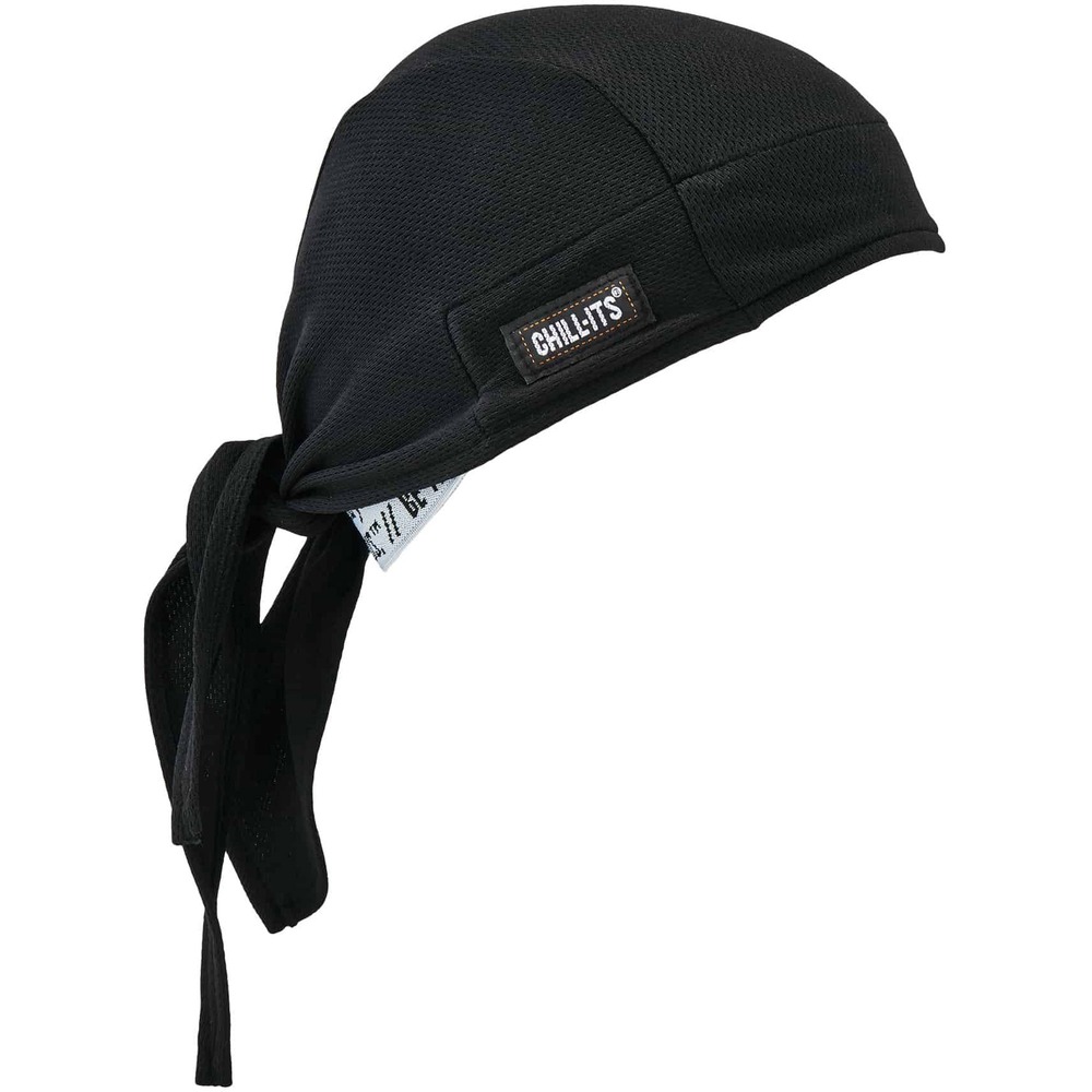 EGO12487 - The Chill-Its 6615 High-Performance Bandana Do Rag is made with Hi Cool moisture-wicking technology to keep workers comfortably cool and dry on hot days. The Hi Cool performance fabric wicks moisture for quick-drying while the absorbent, terry cloth sweatband prevents sweat from dripping into eyes. This low-profile cooling do rag can be worn alone or under a hard hat. One size fits most. Back features an elastic band that stretches to comfortably fit a variety of head sizes. To be worn correctly, the three pieces of fabric should also be tied in a knot. Machine wash as needed and hang to dry. Do rag is ideal for building, landscaping, roofing and recreational activities in the heat.