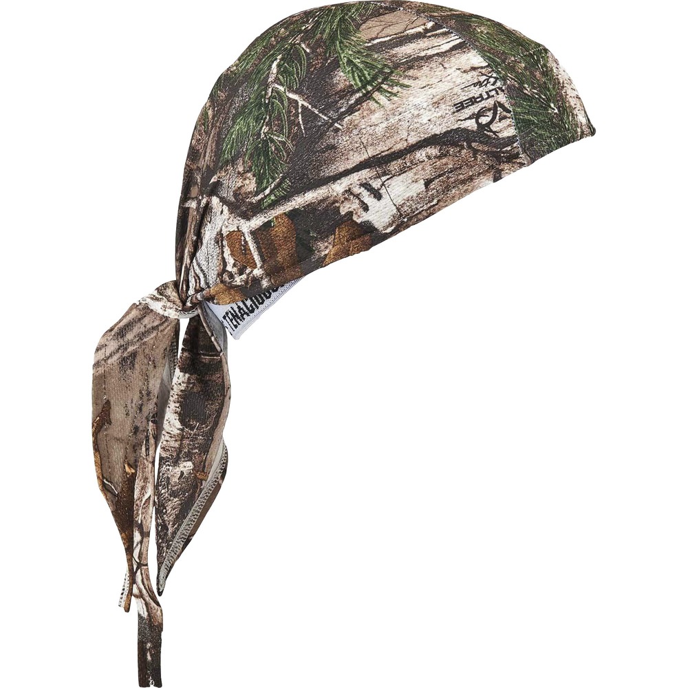 EGO12475 - The Chill-Its 6615 High-Performance Bandana Do Rag is made with Hi Cool moisture-wicking technology to keep workers comfortably cool and dry on hot days. The Hi Cool performance fabric wicks moisture for quick-drying while the absorbent, terry cloth sweatband prevents sweat from dripping into eyes. This low-profile cooling do rag can be worn alone or under a hard hat. One size fits most. Back features an elastic band that stretches to comfortably fit a variety of head sizes. To be worn correctly, the three pieces of fabric should also be tied in a knot. Machine wash as needed and hang to dry. Do rag is ideal for building, landscaping, roofing and recreational activities in the heat.