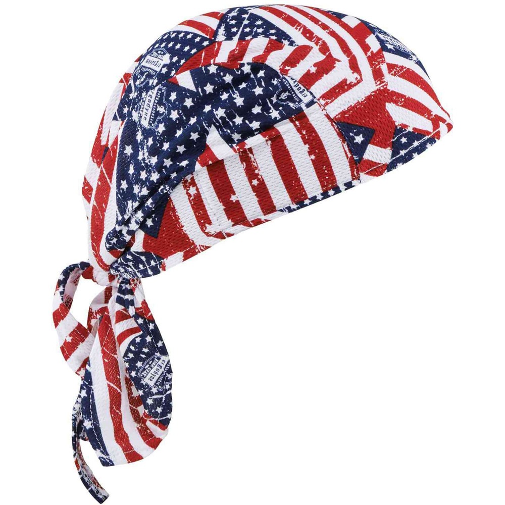 EGO12477 - The Chill-Its 6615 High-Performance Bandana Do Rag is made with Hi Cool moisture-wicking technology to keep workers comfortably cool and dry on hot days. The Hi Cool performance fabric wicks moisture for quick-drying while the absorbent, terry cloth sweatband prevents sweat from dripping into eyes. This low-profile cooling do rag can be worn alone or under a hard hat. One size fits most. Back features an elastic band that stretches to comfortably fit a variety of head sizes. To be worn correctly, the three pieces of fabric should also be tied in a knot. Machine wash as needed and hang to dry. Do rag is ideal for building, landscaping, roofing and recreational activities in the heat.