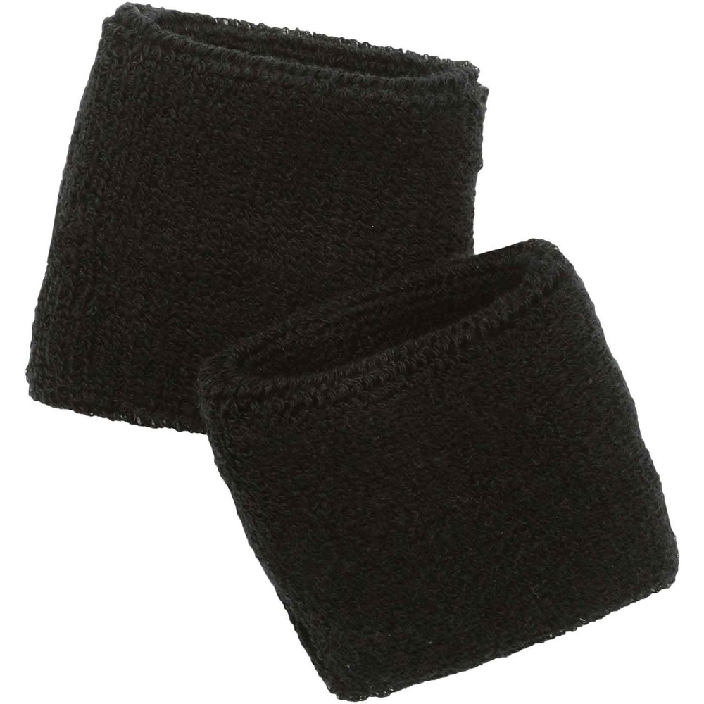 EGO12402 - 6500 Wrist Sweatbands absorb sweat and keep perspiration away from hands. Made from thick, terry cotton cloth, sweatbands provide a level of safety with their no-slip measure. They avoid danger by eliminating sweat to the hands that could otherwise create issues or injuries on the job or during recreational activities. Elastic material maintains a snug fit so you will not continuously pull sweatbands up or down. Pack includes a sweatband for each wrist.