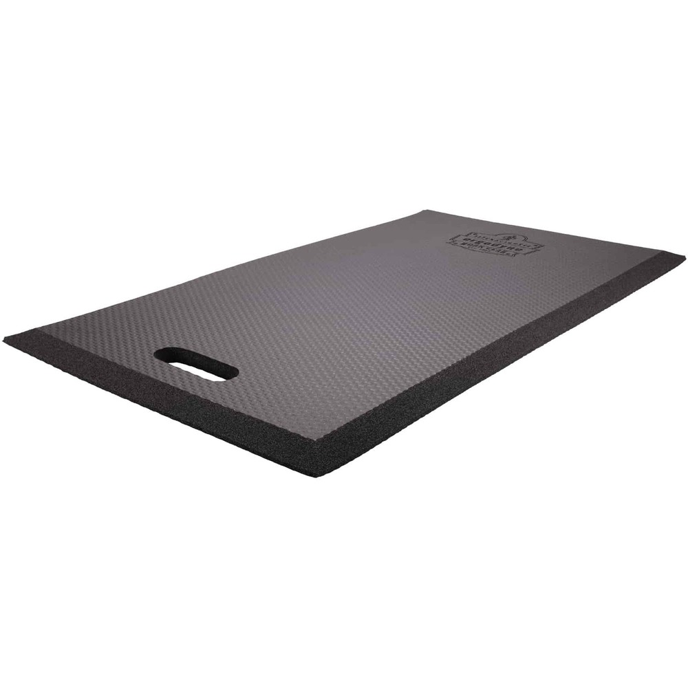 EGO18387 - Made with NBR foam, the 386 Large Foam Kneeling Pad protects knees against hard surfaces without thinning and compressing pad over time. Pain-free kneeling increases productivity and helps prevent common knee injuries. Easily carry, transport and store the lightweight, thin pad with the built-in handle. Multifunctional, comfortable pad supports and alleviates pressure for elbows, shoulders and hips when working in constrained, twisted postures. Bigger size supports and protects larger portions of your body. Textured top and bottom grip flooring and prevent your knees from sliding around when using. Beveled edges minimize risk of trips and falls. Pad is liquid-resistant so anything from water to petroleum will not damage the foam. Use kneeling protection while on cold surfaces, hard steel, concrete, grating, gravel and wet surfaces. Large pad is great for mechanics, construction, plumbers, electricians, flooring and more.