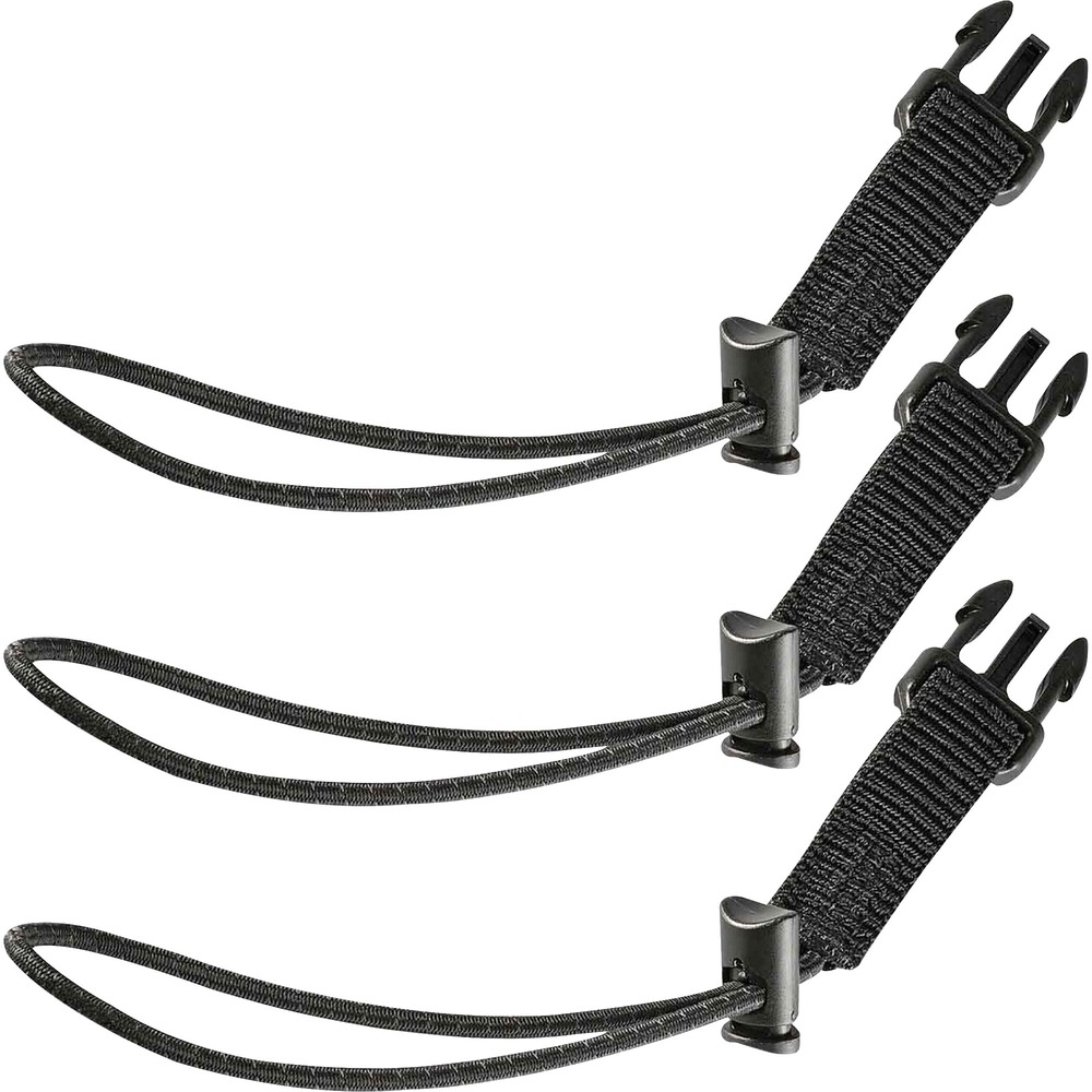 EGO19326 - 3026 Retractable Tool Lanyard Accessory Pack includes three tails with choking loop attachments. Loops mount to Squids 3001 Retractable Tool Lanyard for quick, easy exchange of multiple tools weighing up to 2 lb. (0.9 kg.). Attachments are made of an energy-absorbing cord and tubular nylon webbing to connect to hand tools. They are tested and approved to ANSI/ISEA 121 standard for tool safety while at heights to prevent dropped objects. Using a retractable safety lanyard limits potential snag hazards and reduces the risk of falling objects at heights.