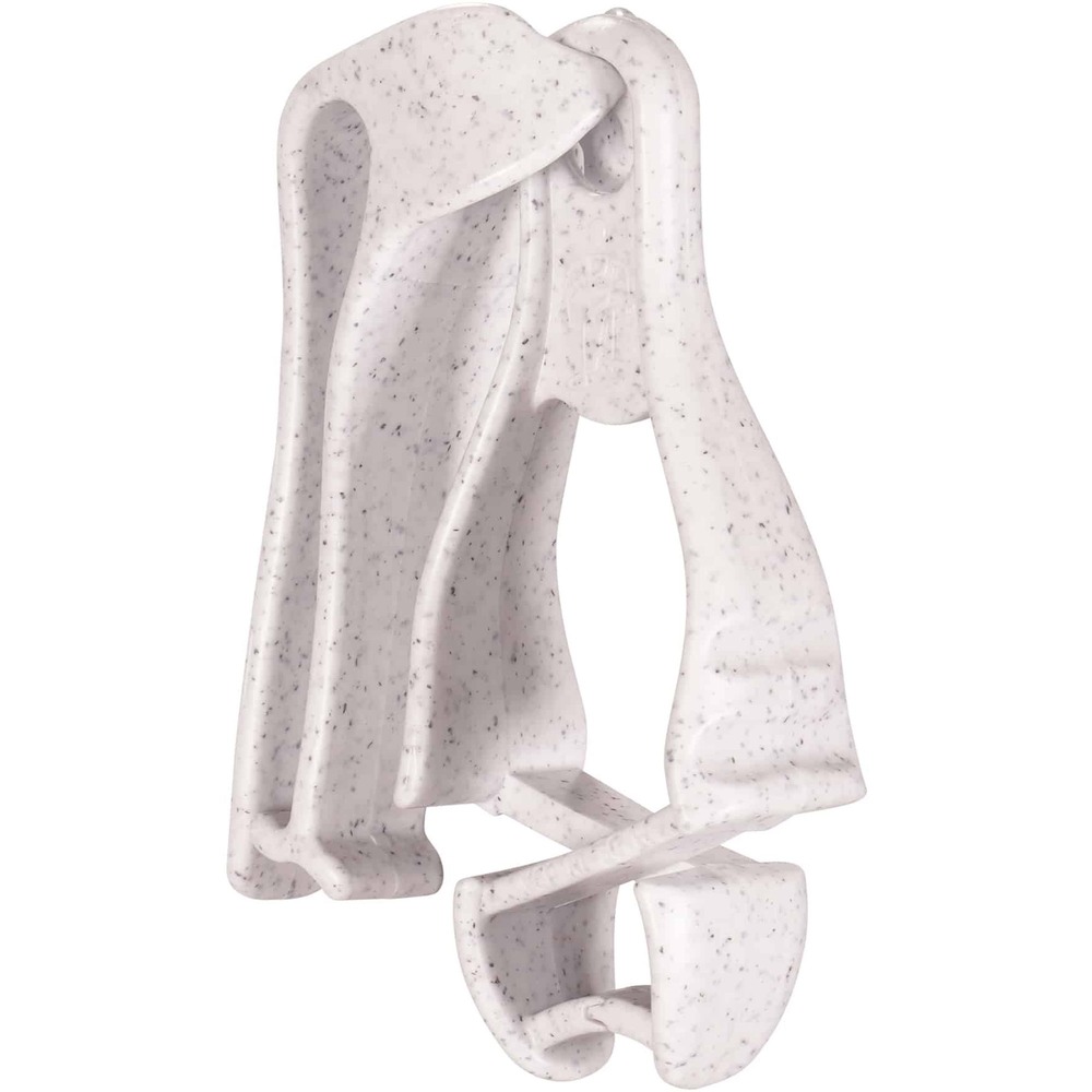 EGO19125 - 3405 Glove Clip Holders with Belt Clip keep your face masks, gloves, ice traction, cooling towels, keys and other small items within reach. Slot-mounted, glove clip attaches to your belt or harness for easy access. Breakaway design allows the glove grabber to safely release in an emergency or to avoid tangles. Glove clips can be put back together to reuse. Strong, gripping jaw holds onto bulky items that don't fit into your pockets. Ultra-resilient, acetal copolymer and thermoplastic, polyurethane construction is nonconductive, temperature-resistant and chemical-resistant. Holders are ideal for workers in construction, warehouses, manufacturing, food processing plants and other industries. Grabber's teeth open up to 1/2" wide.