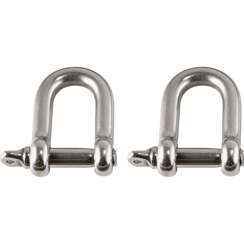 EGO19795 - Stainless steel, U-shaped, 3790 Tool Shackles connect to waisted or necked tools with a tapered midsection or tools with captive holes to create a secure tethering point. One-step, retrofit attachments feature a maximum safe working capacity of 15 lb. Shackles are approved to the ANSI/ISEA 121-2018 standard for dropped object prevention. Enhance security by adding adhesive (not included) to tighten.
