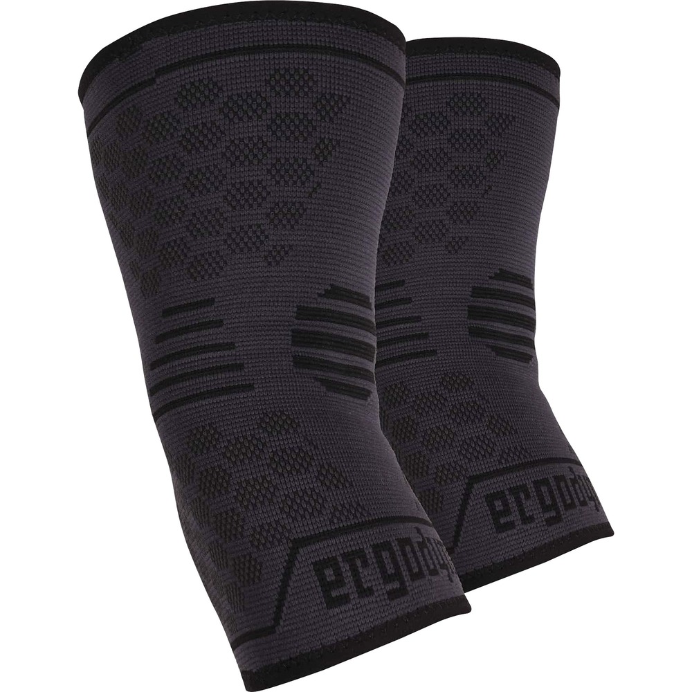 EGO16592 - Wear these 651 Compression Elbow Sleeves on and off the jobsite for comfortable, elbow and joint support. Brace reduces joint pain and swelling by increasing blood flow to the arm and enhancing joint flexibility to accelerate injury recovery. Sleeves are made of breathable, supportive knit that doesn't hinder your range of motion. Anti-slip, formfitting material stays in place without constant readjusting throughout your day. Layer under or over your clothes with its low-profile material. Elbow support is created for workers, athletes or anyone needing additional support for injuries. Machine-wash sleeve to quickly use the next day.