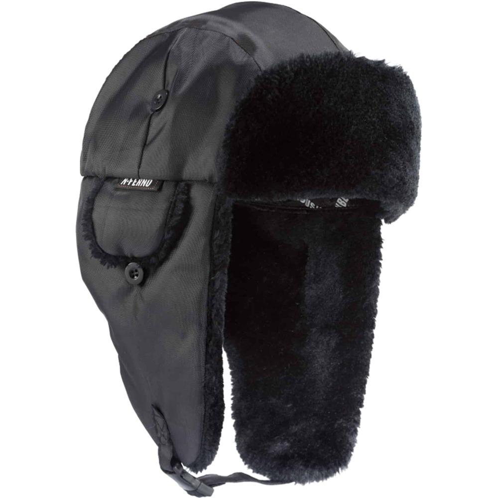 EGO16843 - Made with a durable outer shell, this 6802 Classic Trapper Hat protects your head and ears from wind and water. The 3M Thinsulate interior (60 g) is a thermal, additional layer that provides warmth in cold, harsh environments. Water-resistant crown avoids absorbing moisture into the lining so hat will remain dry. Side flaps protect ears from the cold when buttoned and enhance hearing when they aren't snapped. Chin strap with adjustable buckle creates a formfitting, customized look that meets your comfort preference. Machine-wash hat to wear the next day.