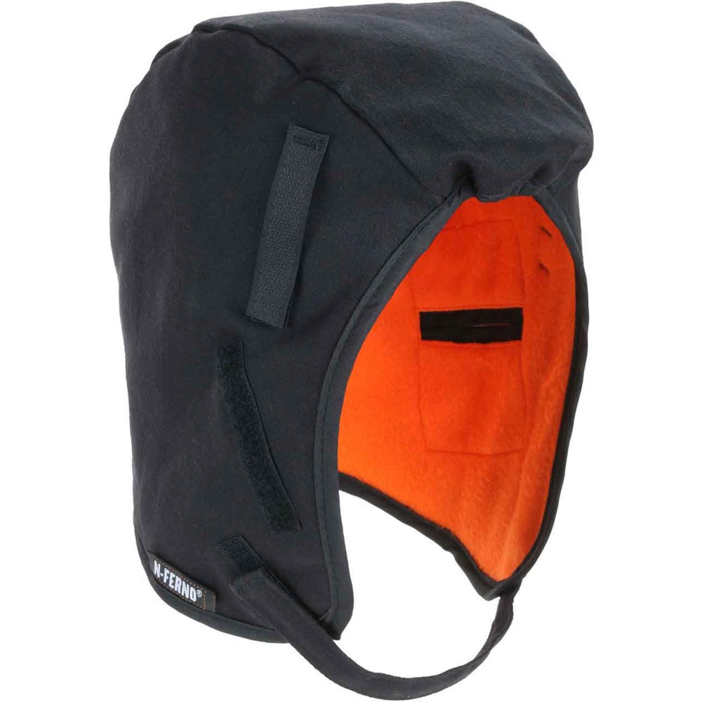 EGO16860 - To protect your head from the elements, 6860 Hard Hat Liner with FR Shell has two layers of insulation: a cotton shell and a polyester fleece lining. Outer shell is made with 60 percent modacrylic and 40 percent cotton twill with flame-resistant, self-extinguishing properties (not completely fire-resistant). Fleece is soft to the touch and comfortable for all-day wear. Liner fits comfortably under hard hats without adding too much bulk. Hook-and-loop closure creates a customizable fit. Attach four exterior, hook-and-loop closures to the interior of a hard hat for extra security and warmth. Elastic strip on the forehead area keeps the liner snug against the face to trap body heat and keeps cold out. Small pockets by ears hold regular-size hand warmers (not included). This liner is ideal for workers needing head protection in cold environments. For extra face coverage, attach N-Ferno 6870, 6872 or 6874 mouthpieces (not included).