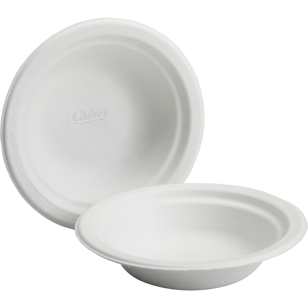 NSN6938670 - Generous-capacity paper bowls are a must-have for breakrooms, dining facilities and any event where food is served. Convenient design is single-use and microwavable. They are perfect for hot and cold foods and resist moisture, grease and cuts. Disposable bowls are made of USDA bio-preferred molded paper that is 100 percent pre-consumer waste and compostable for minimal impact on the environment.