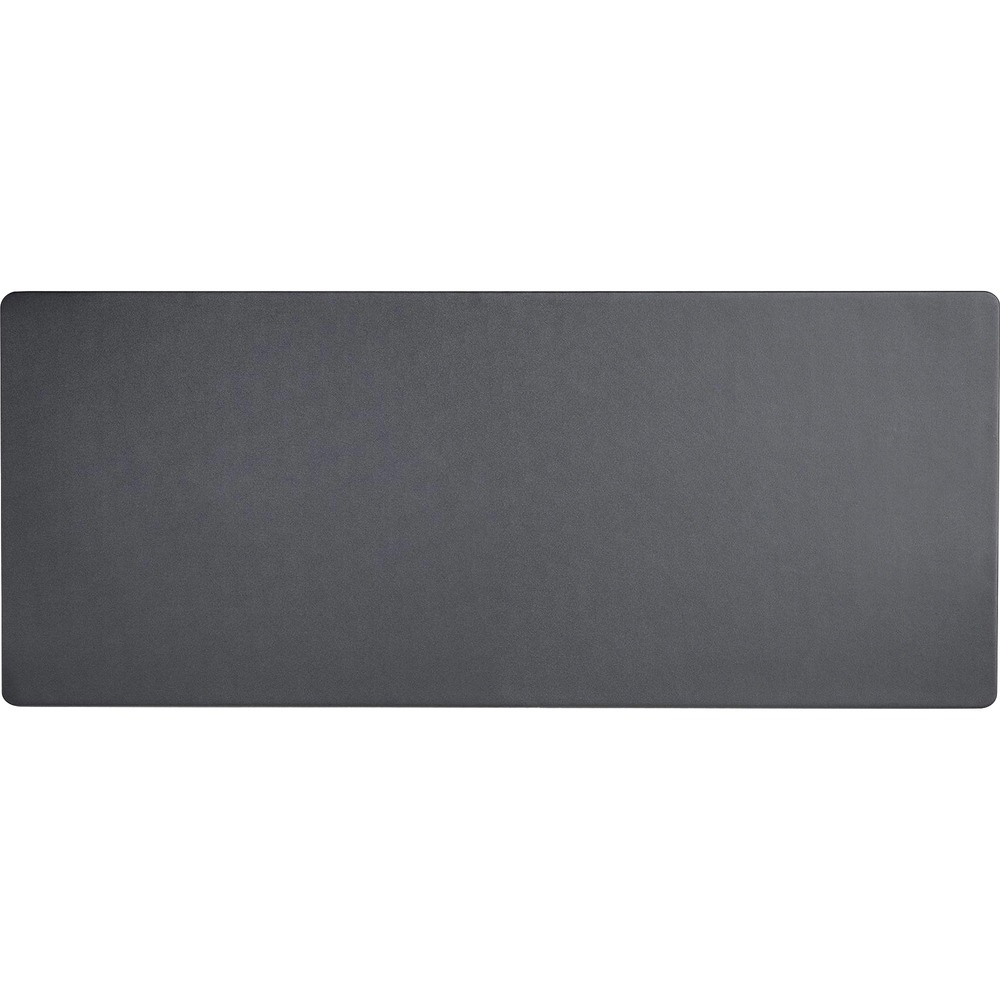 DACP1043 - Desk Mat features a wide design to hold a keyboard and provide space for mouse movements. Permaflat core provides a rigid design that will lie flat even after years of regular use. Wrapped-edge design provides a finished look and extra durability. Faux-leather exterior provides a professional look in a cost-efficient design. Soft velveteen protects surfaces from scuffs and scratches. Designed with high-quality components, this desk mat will last for years to come.