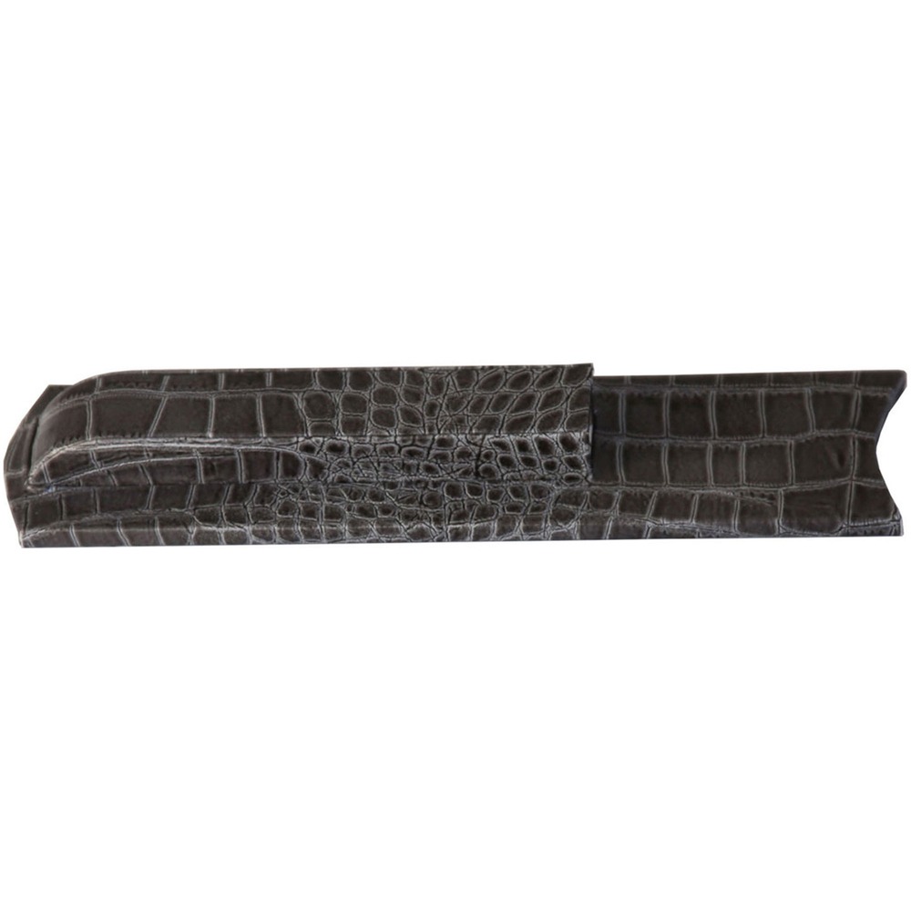 DACA6226 - Library Set features a stunning combination of Italian leather and handcrafted design to make it a showpiece that you'll be proud to feature prominently on your desk. Unique, high-end, Italian leather makes a statement of luxury in your office from day one. Leather adds a smart, sophisticated look to your space. Soft velveteen protects surfaces from scuffs and scratches. Pair this holder with Dacasso's Letter Opener and Scissors (not included).