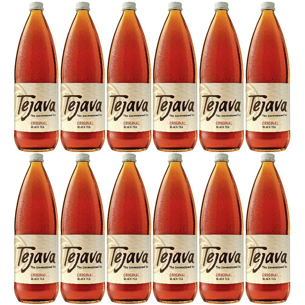 CWG40050PL - Tejava Original Black Tea is made entirely from select tea leaves from the island of Java. Its full-bodied flavor is created using the special Java tea leaves and unique microbrewing methods. Ready-to-drink tea tastes great served hot or cold. Sugar-free recipe contains no hidden or genetically modified ingredients, just Java tea leaves and water. It is brewed with tea leaves sourced from Rainforest Alliance certified farms and is Non-GMO Project verified.