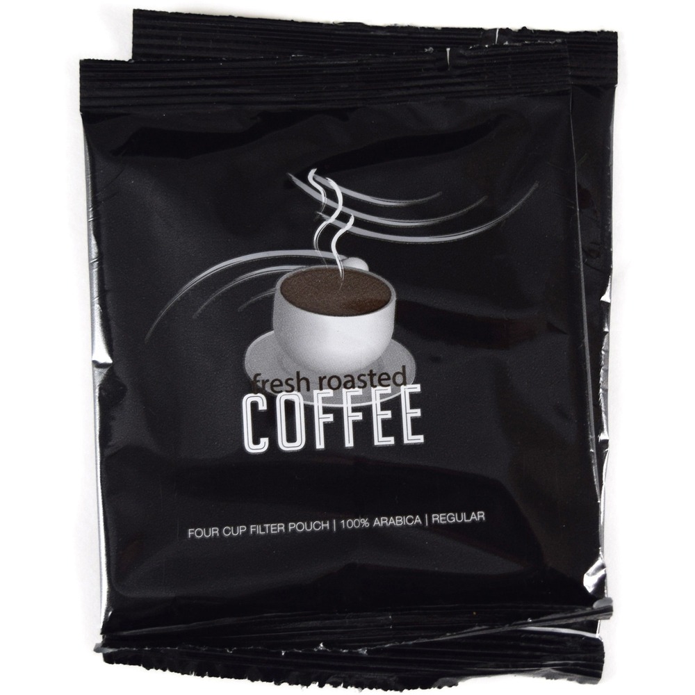 CFPCCFFR4R - Regular Coffee comes in a convenient filter pouch for fresh-tasting coffee without the messy cleanup. Easy-to-prepare coffee eliminates the need to grind or measure out your beans. Individually sealed packs ensure maximum freshness. Coffee pouch brews 4 cups of coffee.