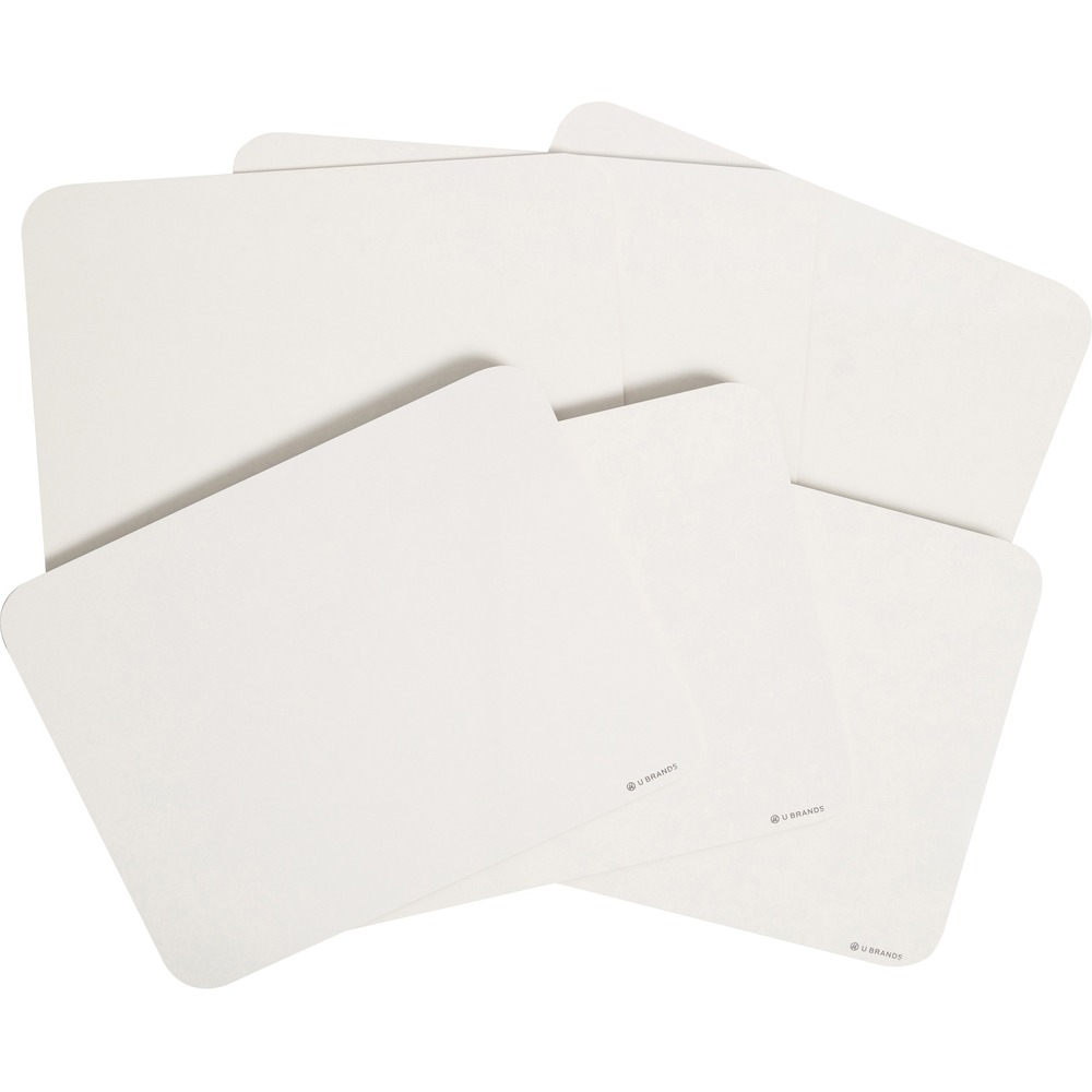 UBR3135U0001 - Boost creativity in your work space, classroom or home with this Dry-Erase Lap Board Value Pack with included markers. Frameless, durable dry-erase boards resist staining and ghosting for long-lasting use. Mini boards make it easy to clear off messages, to-do lists and outlines. While these versatile boards are compatible with all dry-erase markers, they give you an ultimate writing experience when paired with U Brands markers (included). Whiteboards are made with sturdy wood composite and designed with rounded corners, keeping child safety in mind.