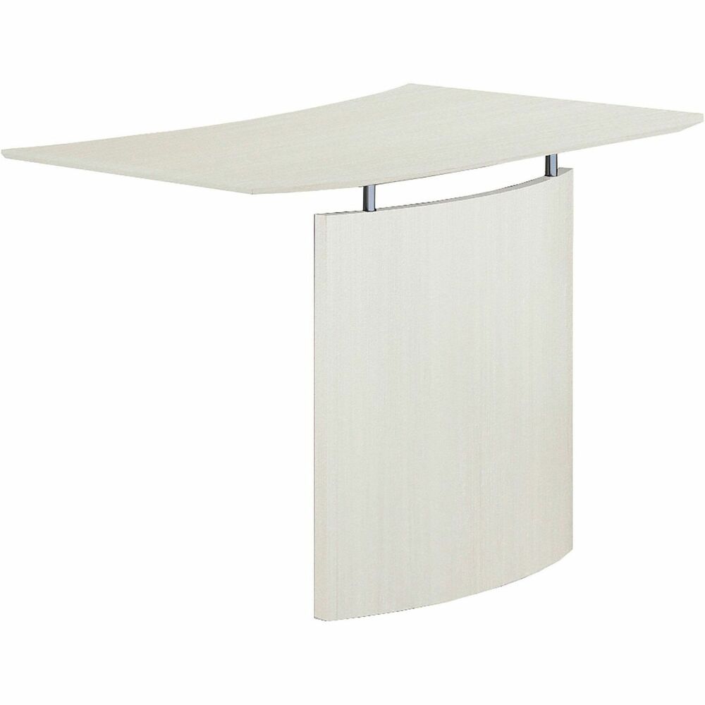 SAFMNBDGLTSS - Left curved bridge is part of the Medina Collection that offers contemporary style and elegant functionality for your office. Clean lines, curved shapes and floating worksurfaces reflect Italian design influences. Textured Sea Salt laminate finish ensures a cohesive collaboration with other Medina furniture and complements most any decor. Excellent durability of the laminate finish reduces wear and tear. Durable bridge features a built-in, full modesty panel and 1" thick floating worksurface with distinctive beveled edge and silver detailing. It is not freestanding. Attach the bridge to a Medina desk or credenza to create a U-shaped worksurface.