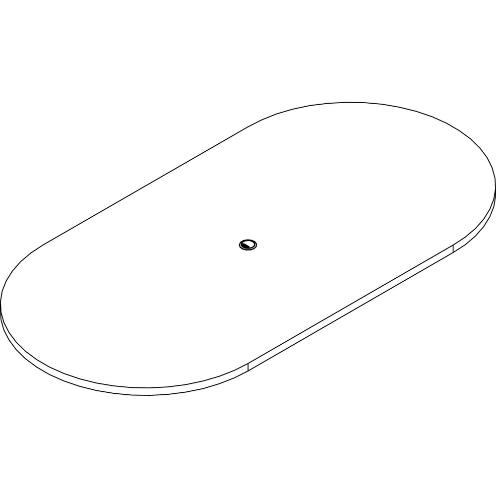 LLRPRT4896GE - Racetrack Conference Tabletop is part of the Lorell Prominence 2.0 Modular Conference Tables that offer an elegant design perfect for your executive office suites. The modular architecture allows multiple configurations as you match this tabletop with the Lorell Prominence 2.0 Slim Laminate Base or Laminate Base with a wire-management door (both sold separately). Durable, Gray Elm laminate surface is mar-resistant, burn-resistant and impact-resistant to withstand hectic, daily work life. Sturdy, 1-1/2" thick top features matching 3mm edgebanding and a convenient grommet hole for cord management. Tabletop is made with 45 lb. density particleboard. Tops and bases are sold separately. Put together with metal-on-metal assembly.