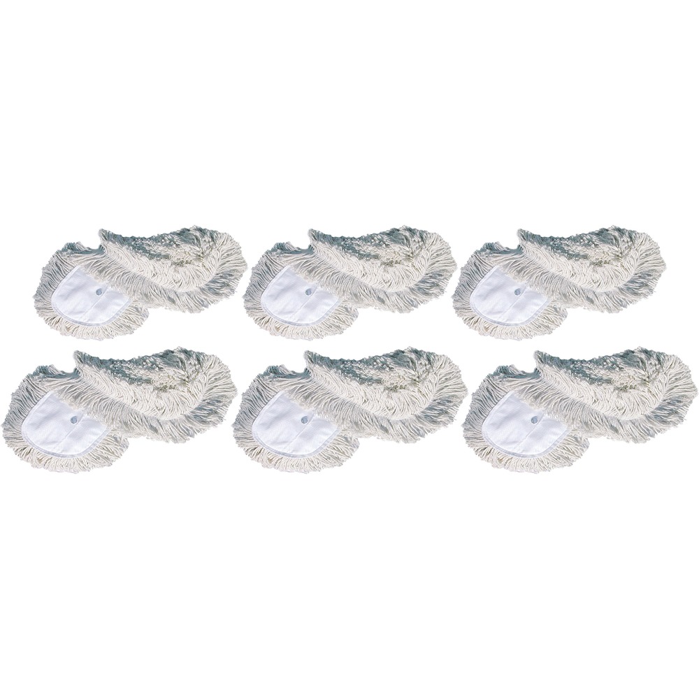 GJO18387CT - Reuse the Dust Mop Head Refill again and again. Simply wash, and it's ready to work. Untreated, blended yarn is made of 80 percent cotton and 20 percent synthetics. Cotton helps attract debris and absorb spills. Synthetic material makes it more durable. Refill fits 60" mop frames.