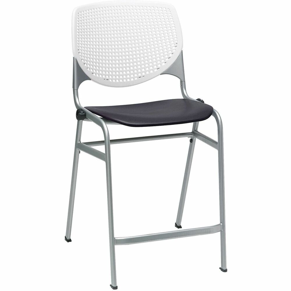KFICT230BKB8S10 - This comfortable Bar Stool is the perfect fit for break areas or collaborative spaces. Ergonomic, perforated back allows enhanced circulation while the radius conforms to your back for maximum comfort. Contoured, extra-wide seat pan and a 400 lb. weight capacity provide comfort and accommodate all sizes. Stackable design allows you to stack up to four chairs for space-saving storage.