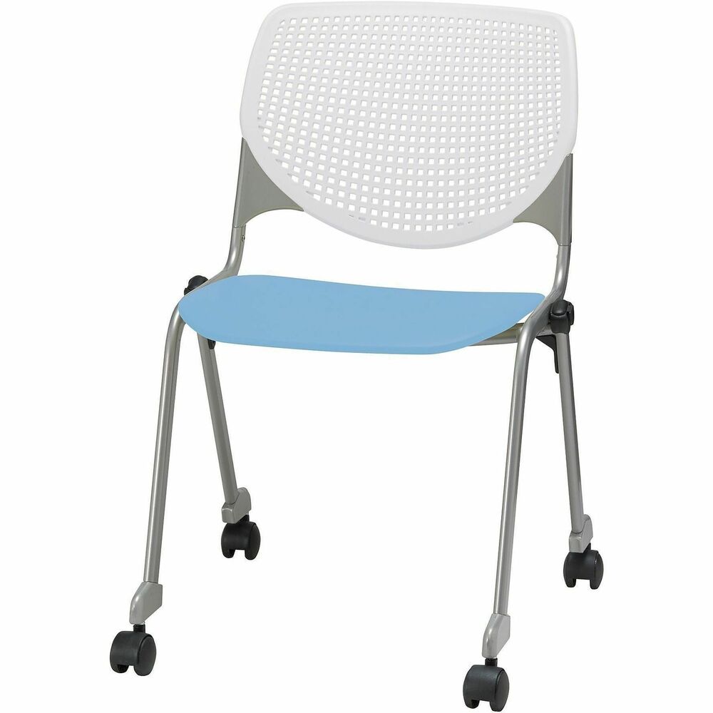 KFICS230BKB8S35 - This comfortable Stacking Chair is the perfect fit for almost any application. Ergonomic, perforated back allows enhanced circulation while the radius conforms to your back for maximum comfort. Contoured, extra-wide seat pan and a 400 lb. weight capacity provide comfort and accommodate all sizes. 2" dual-wheel, hooded casters allow smooth mobility. Stackable design allows you to stack up to 15 chairs for space-saving storage. It is perfect for reception areas, conference rooms or any multi-use application.