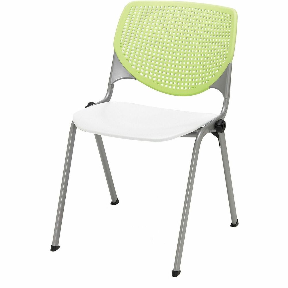 KFI2300BKB14S08 - This comfortable Stacking Chair is the perfect fit for almost any application. Ergonomic, perforated back allows enhanced circulation while the radius conforms to your back for maximum comfort. Contoured, extra-wide seat pan and a 400 lb. weight capacity provide comfort and accommodate all sizes. Built-in ganging device allows continuous rows. It is perfect for reception areas, conference rooms or any multi-use application.